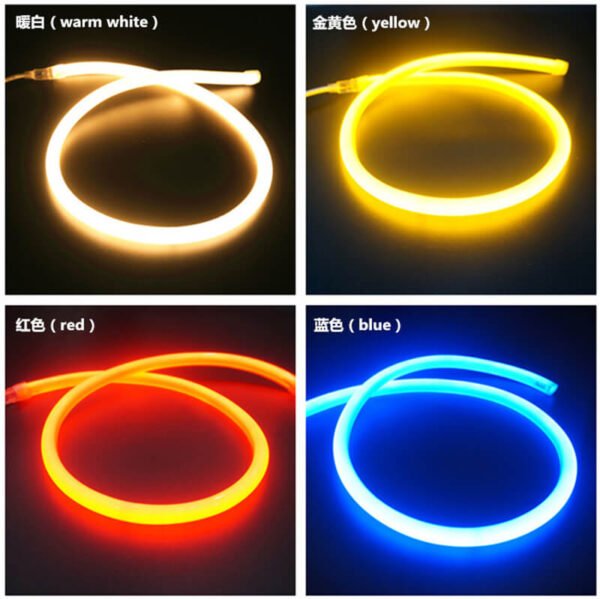 Dia14mm 360degree View led neon flex light IP66 round led flex