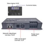 24 Channel RGB DMX512 decoder RGB led strip controller 72A dmx dimmer PWM driver Input DC5-24V 24CH dmx decoder light control