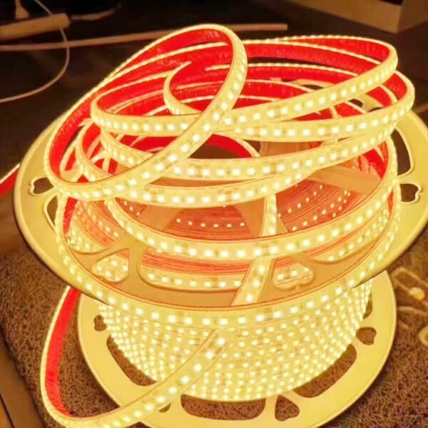 LED Strip Tape IP66 waterproof AC220V led light strip 2835