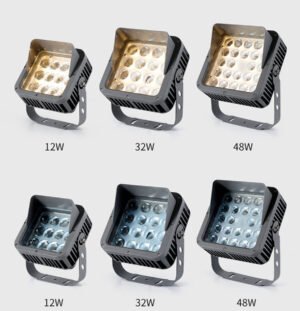 narrow light beam angle for hotel wall washer spotlight 48W light outdoor floodlight