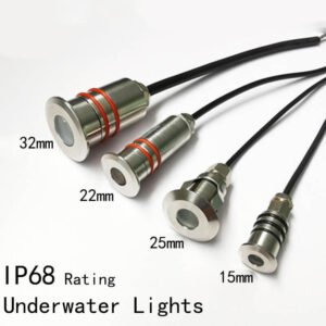 IP68 DC12V Fiber Optical LED Astral Mini Underground Lights