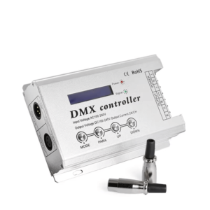 Dmx300b high voltage led strip controller with LCD display RGB colorful lamp with decoder