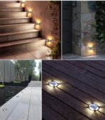 Garden Street led Step light 1/2/4 side view 3W IP67 Recessed Mini LED Underground Light