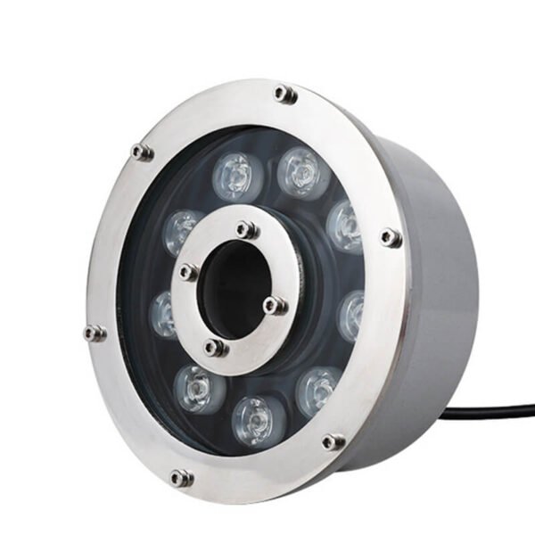 IP68 led fountain lights18w 24w underwater light pump with led lights