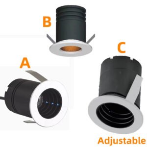 Mini Spot Light 6w Cut off 50mm Cabinet High Quality Cob Downlight Led Aluminum Recessed Spotlight