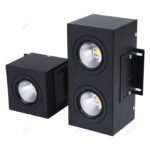 LED Light square Mounted Grille Spotlight Cob Ceiling Light Downlights