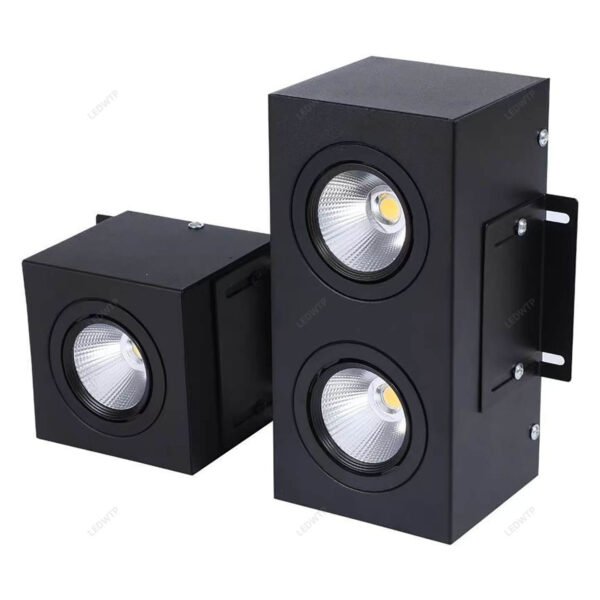 LED Light square Mounted Grille Spotlight Cob Ceiling Light Downlights