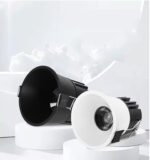 COB Downlight LED Recessed Light with Spring Clip Installation for Easy Ceiling Mounting Solution Projects