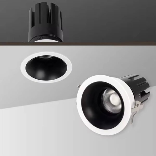 Anti-Glare Downlight Embedded Spotlight Adjustable 3W 5w 7w 10w 12w 15w Mini Spot Led for Hotel Project
