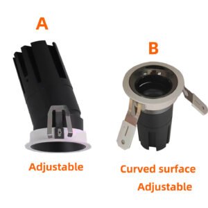 Anti-Glare Downlight Embedded Spotlight Adjustable 3W 5w 7w 10w 12w 15w Mini Spot Led for Hotel Project