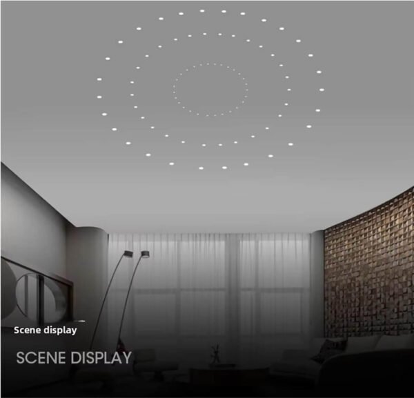 Modern LED Anti-Glare Recessed Spotlights for Hotels 30 40 50 60mm Cutout Sizes AC220V Constant Current DC24V Constant Voltage