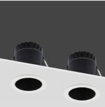Modern Indoor Commercial Aluminum Anti-Glare LED Spot Lighting Recessed Downlight 5W 7W Spotlight