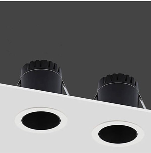 Modern Indoor Commercial Aluminum Anti-Glare LED Spot Lighting Recessed Downlight 5W 7W Spotlight
