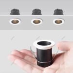 30MM LED Spot Light: Glare-Free Mini Wardrobe, Wine Cabinet, and Cabinet Light with Slim-Profile COB Spotlights