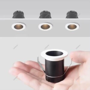 30MM LED Spot Light: Glare-Free Mini Wardrobe, Wine Cabinet, and Cabinet Light with Slim-Profile COB Spotlights
