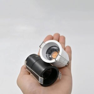 Mini Hidden Anti Glare Small Spotlight, High Brightness COB Embedded Tube Light, Commercial Lighting Ceiling Light