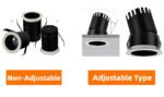 30MM LED Spot Light: Glare-Free Mini Wardrobe, Wine Cabinet, and Cabinet Light with Slim-Profile COB Spotlights